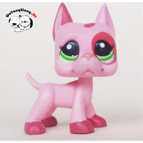 CWG005 Pet Shop Animal Pink doll action Figure cute puppy