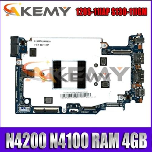 For Lenovo 120S-11IAP S130-11IGM notebook motherboard CPU N3350 N4200 RAM 4GB support M2 SSD hard drive tested 100% work