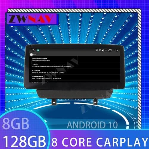 For Mazda CX-3 2018-2020 inch10.25 Android 10 Eight Core GPS Navigation 128G CARPLAY Car Dvd Multimedia Player Auto