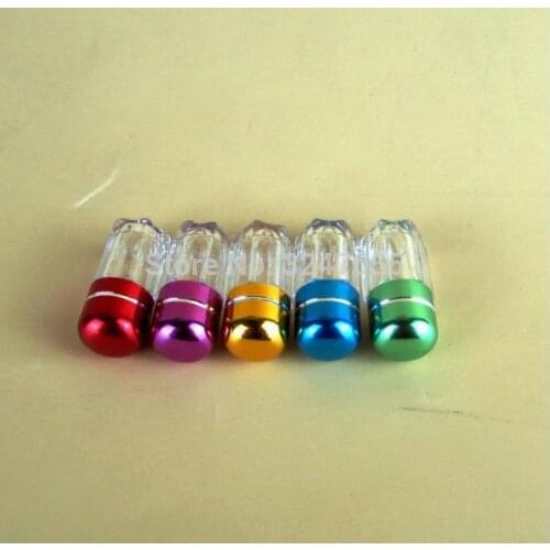 Mini Plastic Empty Capsules Bottle, Red/Purple/Yellow/Blue/Green Medicine Pills Container, Small Portable Travel Tablets Package