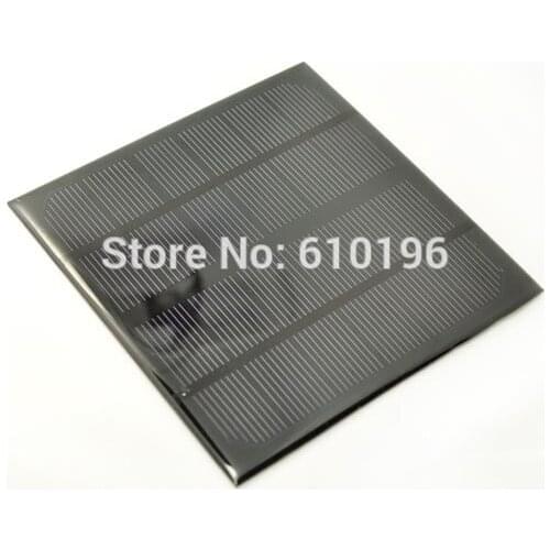 6V 3W Monocrystalline Photovoltaic Solar Panels Generate Electricity Mini Rechargeable For Lithium Battery Components