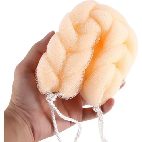 Soft Comfortable Stretch Elastic Home Bathroom Bath Strap Scrubber Body Shower Bar Tool Gentle Care Skin Tool