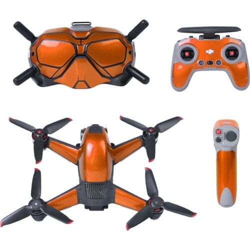 For FPV stickers kit FPV & glasses V2 & remote control Skin sticker decals Decorative protection Accessories