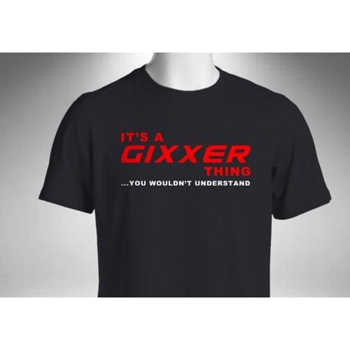 2019 New Men T Shirt Fashion Top Tee ItS A Gixxer Thing MenS T-Shirt Superbike Motorcycle Biker Gsxr printing Tee Shirts