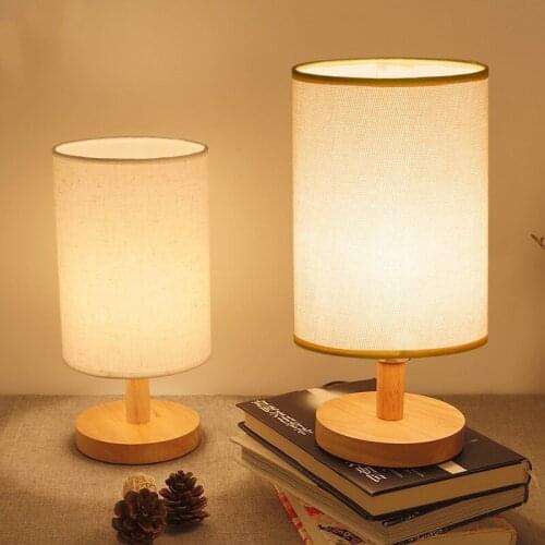 Bedroom Bedside Lamp Retro Nostalgic Table Lamp Simple Creative Bedside Lamp Warm Nursing Night Light
