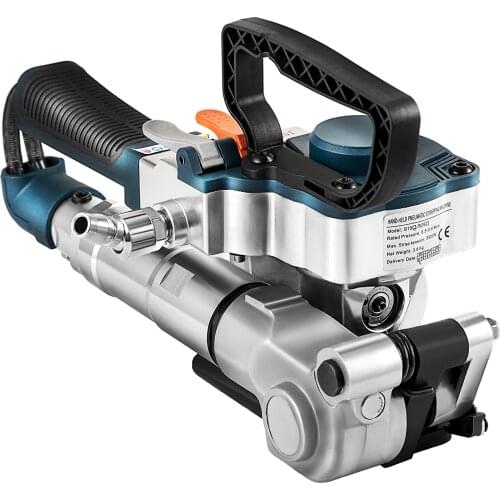 VEVOR B25 Handheld Pneumatic Strapping Machine 3500N Max Tension Hand Packing Machine Wrapping Tools for 19-25 MM PP PET Belts