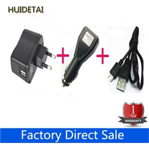 EU Plug Wall Charger Adapter 5V + DC Car Charger USB Port + Micro USB Cable for Samsung Galaxy Note 10.1 2014 SM-P605 P601 P600