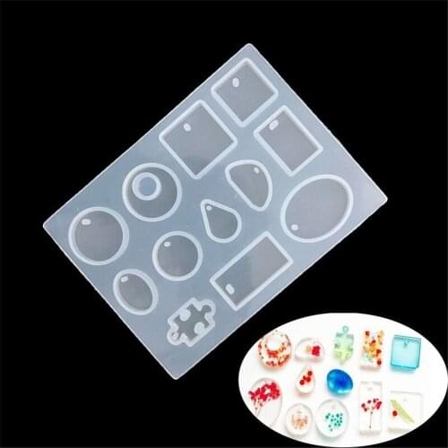Silicone Mold Epoxy Resin Molds Jewelry Pendant Making Handcrafts Homemade cakes decoration bakeware Cake Decorating Tool