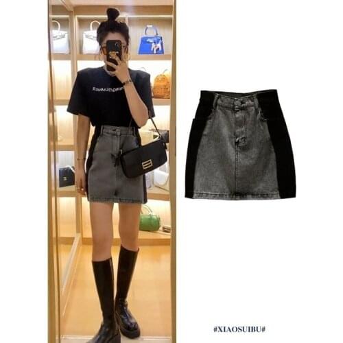 Женские юбки джинсовые Supodeth China At AliExpress