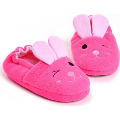 Baby Girl Slippers Baby Girls Premium Soft Plush Slippers Cartoon Warm Winter House Baby Shoes Baby Slippers Toddler Slippers