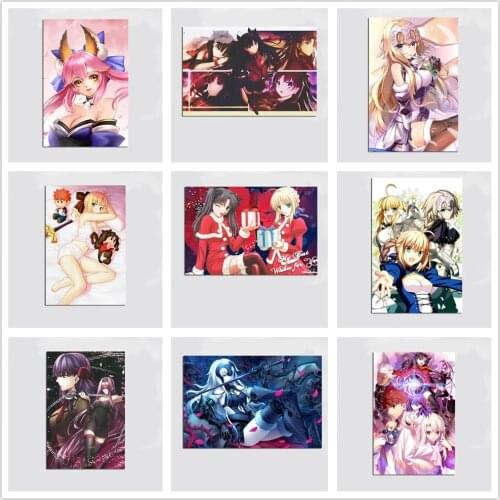 Home Decoration Hd Prints Japan Anime Painting Character Pictures Wall Art Modular Canvas Poster Bedside Background No Framework