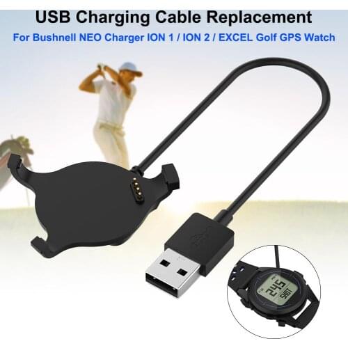 USB Charging Cable NEO Charger For Bushnell NEO Charger ION 1 / ION 2 or EXCEL Golf GPS Watch Clip Replacement Charger Fast Char