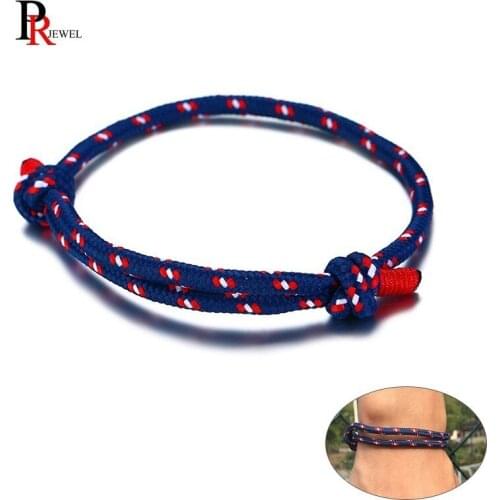Handmade Rope Bracelets for Women Man Kids Vintage Tribal pulsera 10-28cm