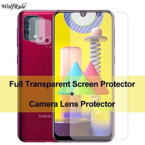 Camera Screen Protector For Samsung Galaxy Note 10 Lite M31 A71 A51 M30S Tempered Glass Protective Film For Samsung A50 A30 A10