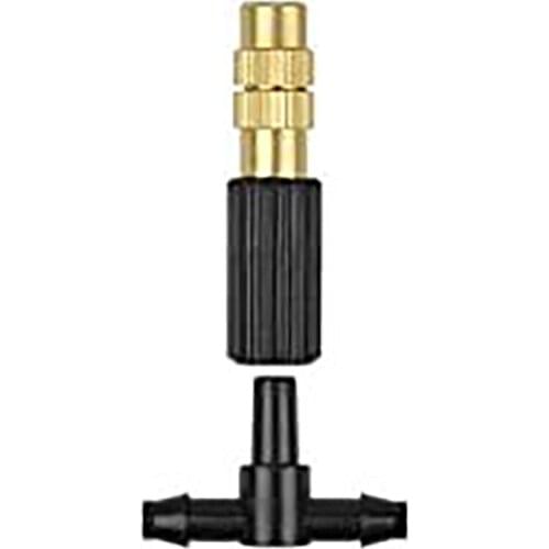 10pcs Adjustable copper atomization sprinkler drip irrigation automatic watering copper sprinkler garden irrigation