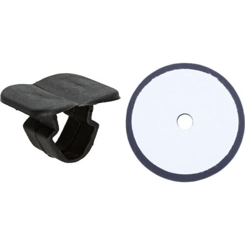 1x 6 Inch/5 Inch Short Wool Buffing Polishing Waxing Wheel & 30Pcs Fender Liner Fastener Rivet Push Clips Retainer