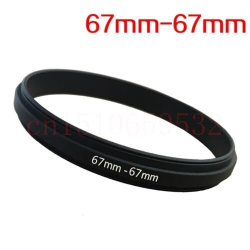 2pcsMale 67mm -67mm 67-67mm 67mm to 67mm Macro Reverse Ring / reversing With Tracking number