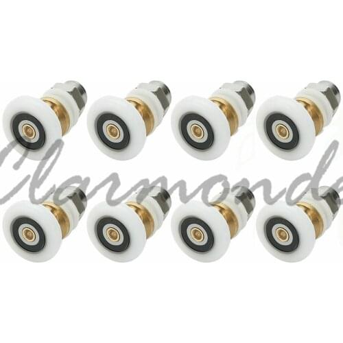 4pcs-8pcs/set shower Rooms Cabins Pulley Shower Room Roller /Runners/0Wheels/Pulleys Diameter19mm/23mm/25mm/27mm