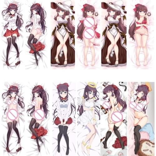 2017-September update Anime NEW GAME! characters sexy girl Hifumi Takimoto Dakimakura pillow cover case hugging Body pillowcase