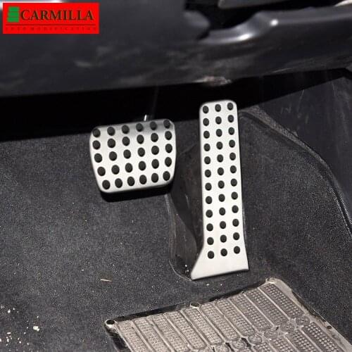 Stainless Steel Car Pedals for Mazda 3 Mazda3 2014-2019 AT MT Gas Brake Pedal Rest Dead Pedale Pad Brake Cluth Replacement