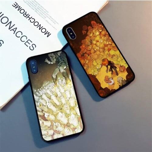 Halloween Phone Case for iPhone 7 8 11 12 Pro X XS Max XR Samsung A S 10 20 50 Plus pro mobile bags All Saints Day pumpkin ghost