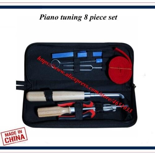 Piano tuning tools accessories - Piano maintenance tools (7 tools +1 bag) - Piano parts