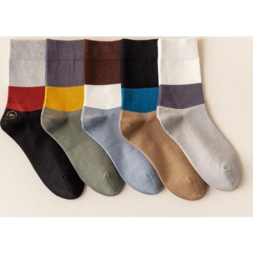 Мужские цветные носки Jeseca China At AliExpress