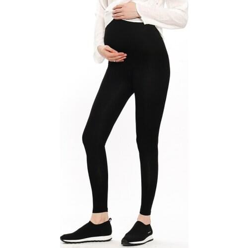 Maternity Pant Leggings Adjustable Big Size Leggings Pregnant Women Thin Soft Pants High Waist Clothes Summer Pants For Pregnant