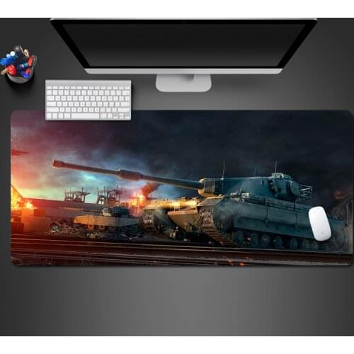Best Cool World Of Tanks Mouse Pad Hot Sales Large Pad To Mouse Computer Mousepad Wot Night Gaming Mouse Mats To Boyfriend Gifts