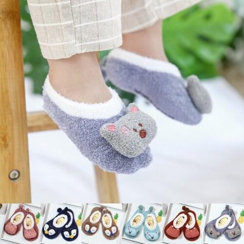 Baby girl socks non-slip bottom floor socks newborn baby boy socks dolls toddler socks