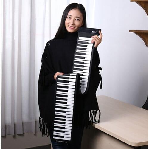 Adults Music Electronic Piano Keyboard 88 Keys Synthesizer Electronic Piano Folding Teclado Musical Musical Instruments DF50DZQ