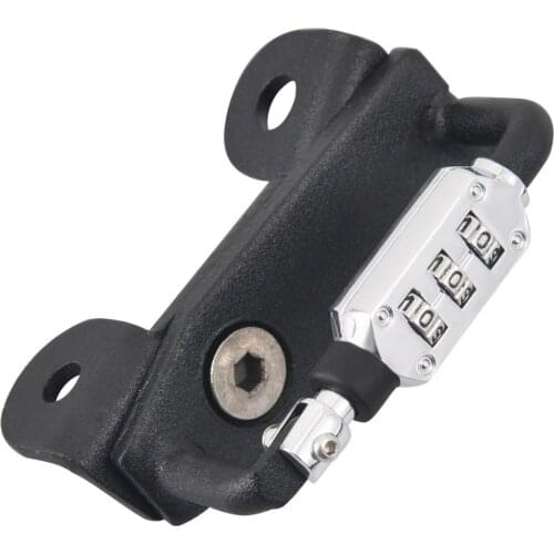 For Ducati Scrambler Sixty 2 400 800 1100 Cafe Racer Hanging Hook Helmet Lock 3 Digit Combination Lock PIN Lock Padlock