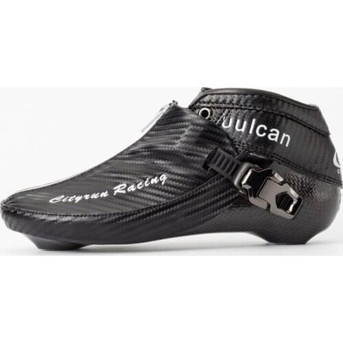 2018 edition CITYRUN Inline speed skates upper boot shoes champion Zip lock carbon fiber racing competition EUR 30 to 45 18 CT