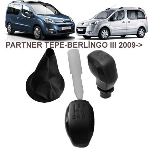 GEAR SHIFT KNOB (SPORTS BLACK TYPE) & GEAR SLEEVE VERJUICE is the DATING HILL BERLINGO 2009- 7591.T1-1606401580-16063993ZD-7591.71 & 16088722ZD