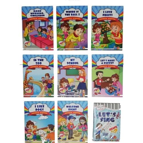 Readers İngilizce Story Book Set (Grade 1 - 2) Primary School 2. Grade (English Song Book and DVD)