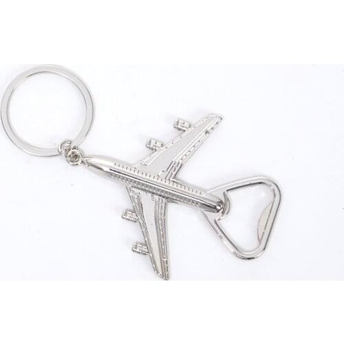 Creative Wedding Supplies Aircraft Keychain Beer Opener Retro Keychain Kichen Accessories Tools Keychain Bottle Opener HOT