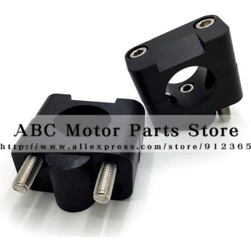 Universal 28MM riser Aluminium handlebar clamps Fat bar clamps for pit bike dirt bike ATV quad motorcycle parts