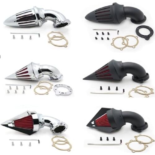 Aftermarket free shipping motorcycle parts Spike Air Cleaner filter kits for Harley Davidson S&S custom CV EVO XL Sportster CD