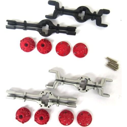 WPL B1 B-1 B14 B-14 B16 B-16 B24 B-24 C14 C-14 C24 B36 RC Car spare parts metal upgrade front and rear axle housing