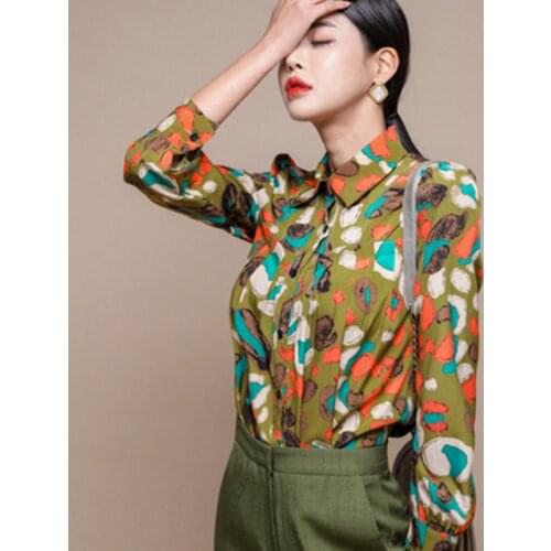 YATWAVS Women's Printed Shirts