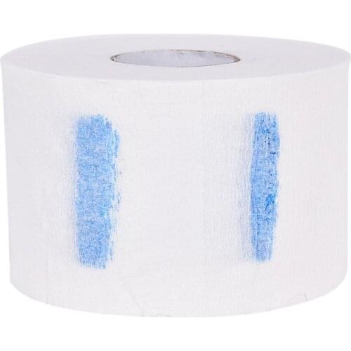 1 Roll Neck Ruffle Roll Paper Hair Cutting Salon Disposable Hairdressing Collar High Adhesion