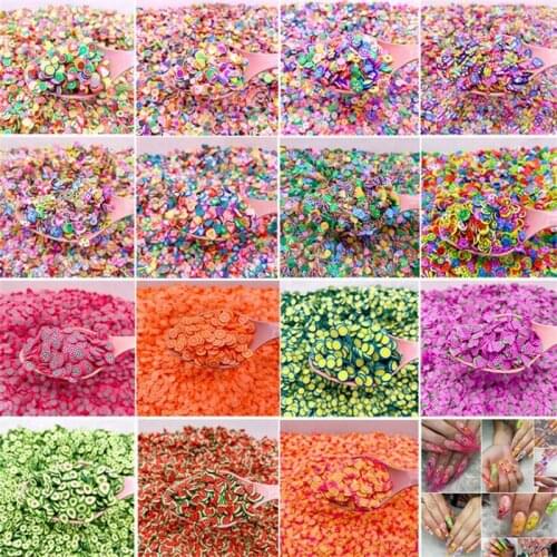 1000Pcs Polymer Clay Flower Crafts Flatback Scrapbooking For Embellishments Nail Stickers Art Decoration Diy Accessories