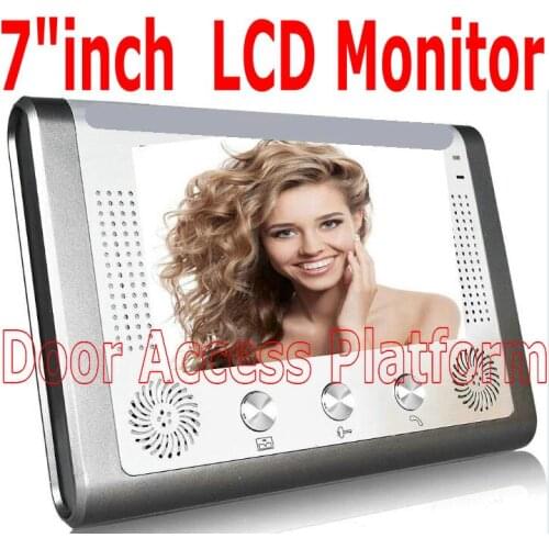 7"inch TFT LCD Color Display AC100V-240V / 50-60Hz Video 7" Colorful LCD screen Monitor Effective pixels: 800 * 480 machine kit