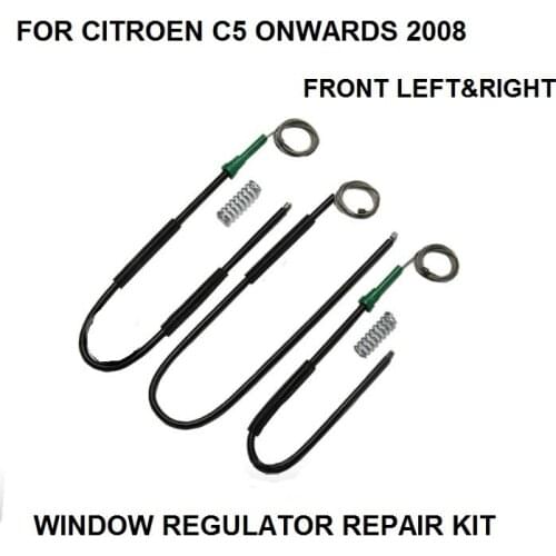CAR PARTS WIDDOW REGULATOR COMPLETE CLIP KIT FOR CITROEN C5 WINDOW REGULATOR REPAIR KIT FRONT LEFT-RIGHT SIDE NEW