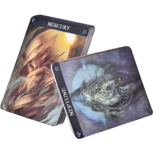 Barbieri Zodiac Oracle Tarot 26 Cards Deck Mysterious Guidance Divination Fate