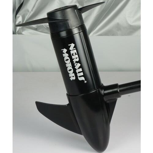 Free Shipping MARINE 40LBS ELECTRIC OUTBOARD TROLLING MOTOR HEAD With Propeller PARTS MOTOR&PROPELLER WHITE For Salt Water