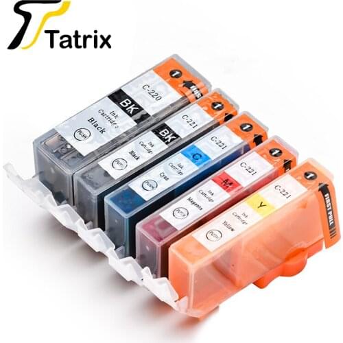 For Canon PGI220 CLI221 Compatible Ink Cartridge For Canon PIXMA MP540/MP545/MP550/MP558/MP560/MP568/PIXUS MP540/MP550/MP560