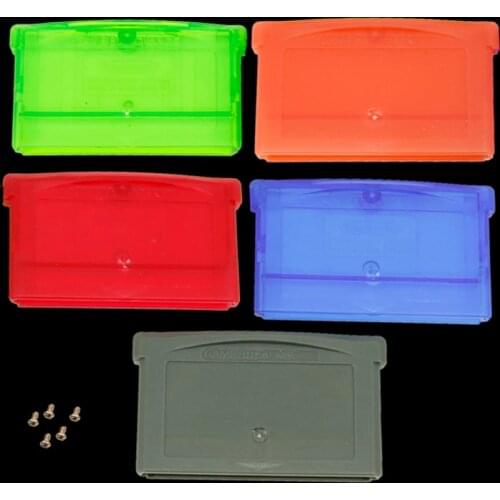 Cartridge Shell Case Housing for Game Boy Advance games GBA SP Cover Housing with Screws