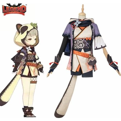 Cosplay Legend Game Genshin Impact Sayu Costume Sayu Dress Halloween Party Cute Suit Lovely Tail vs Genshin Impact Shogun