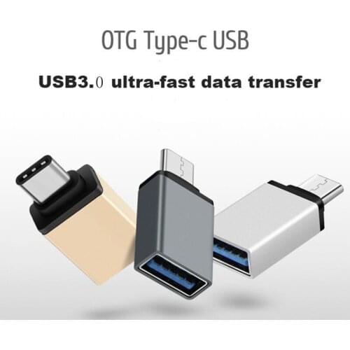 Mini USB 3.0 Type C OTG Cable Adapter Fast Data Transfer Portable For Xiaomi5 4C Nexus 6p Durable USB C Converter